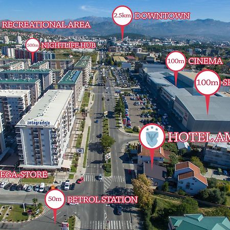 Hotel Ambiente Podgorica Exteriör bild